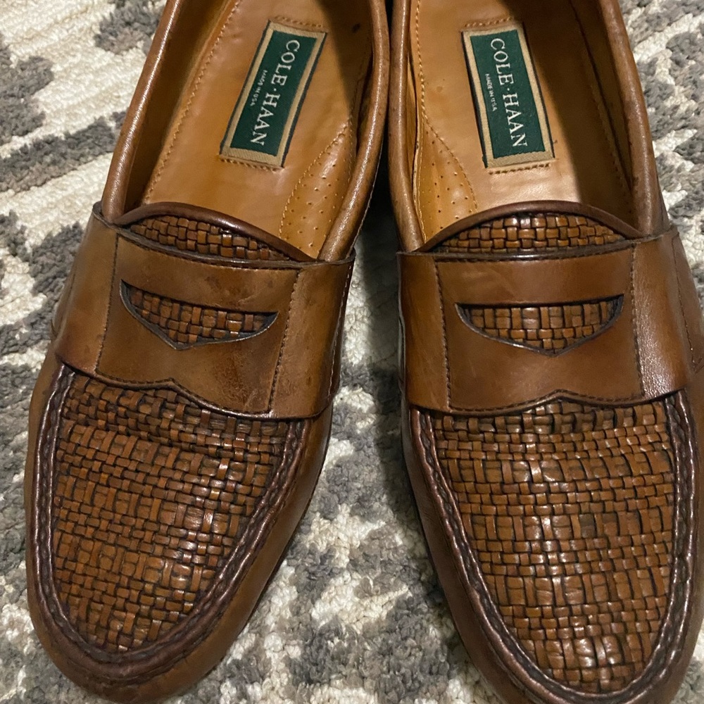 Vintage 90s Cole Haans Bragano Pinch Penny Loafer 9.5